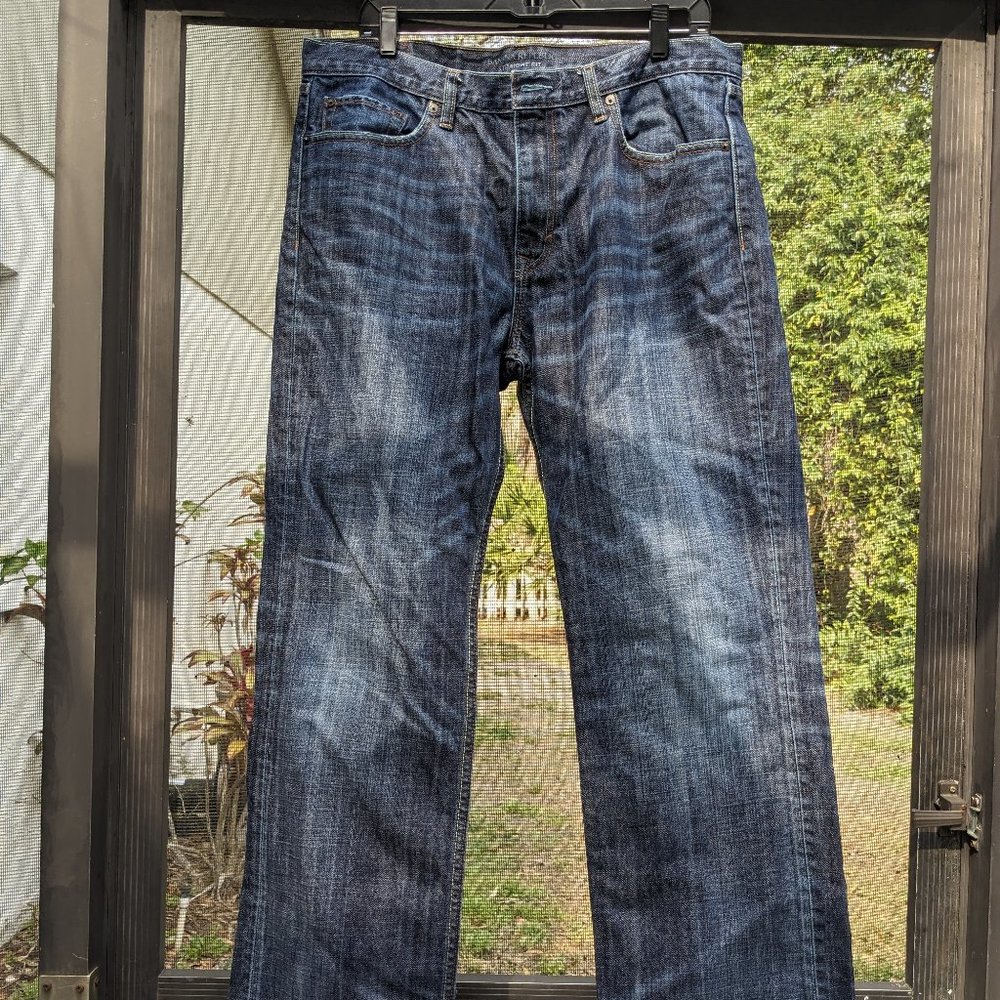 Banana Republic Straight Fit Mens Jeans 35 x 30